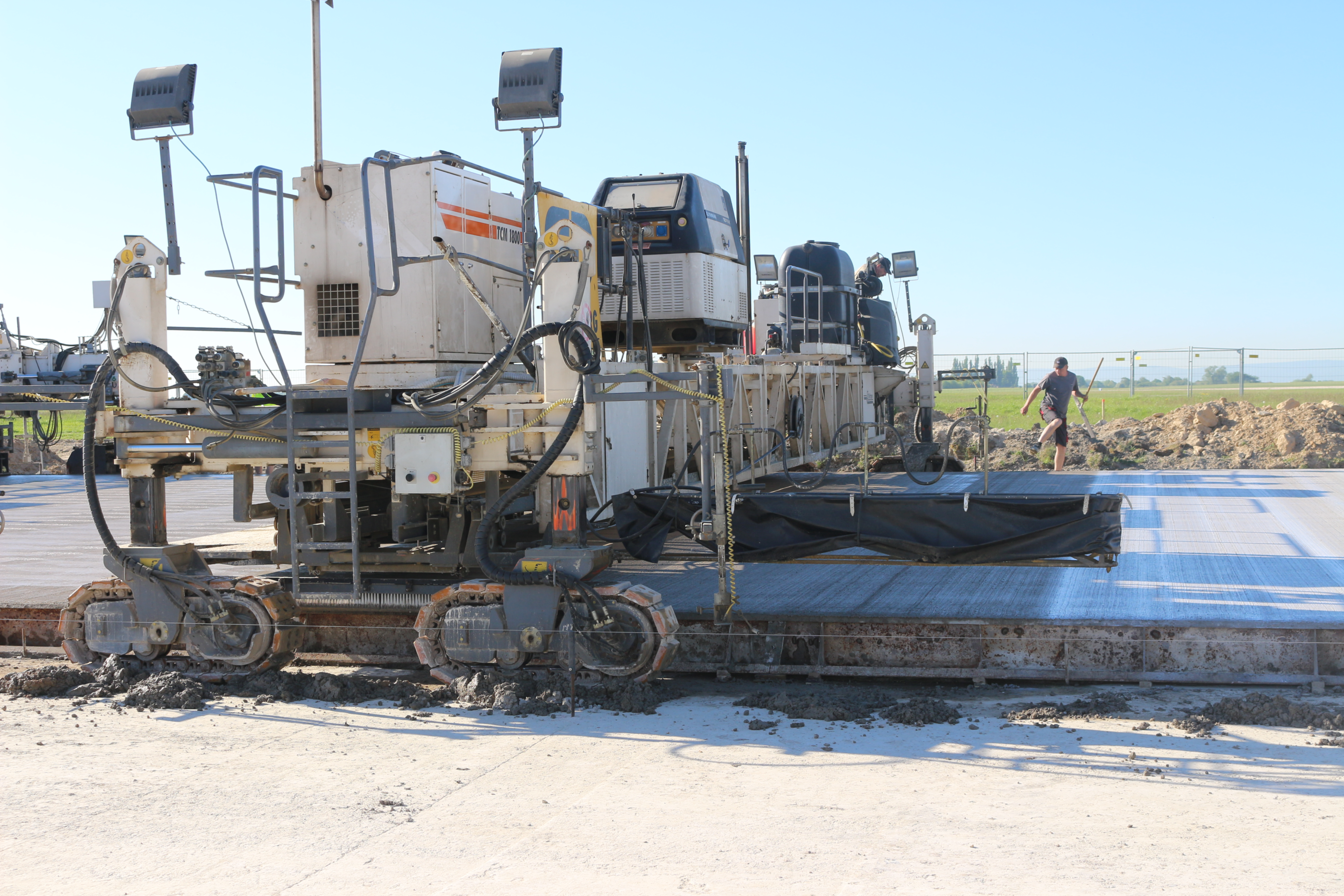 Herstellung Betonoberflaechen