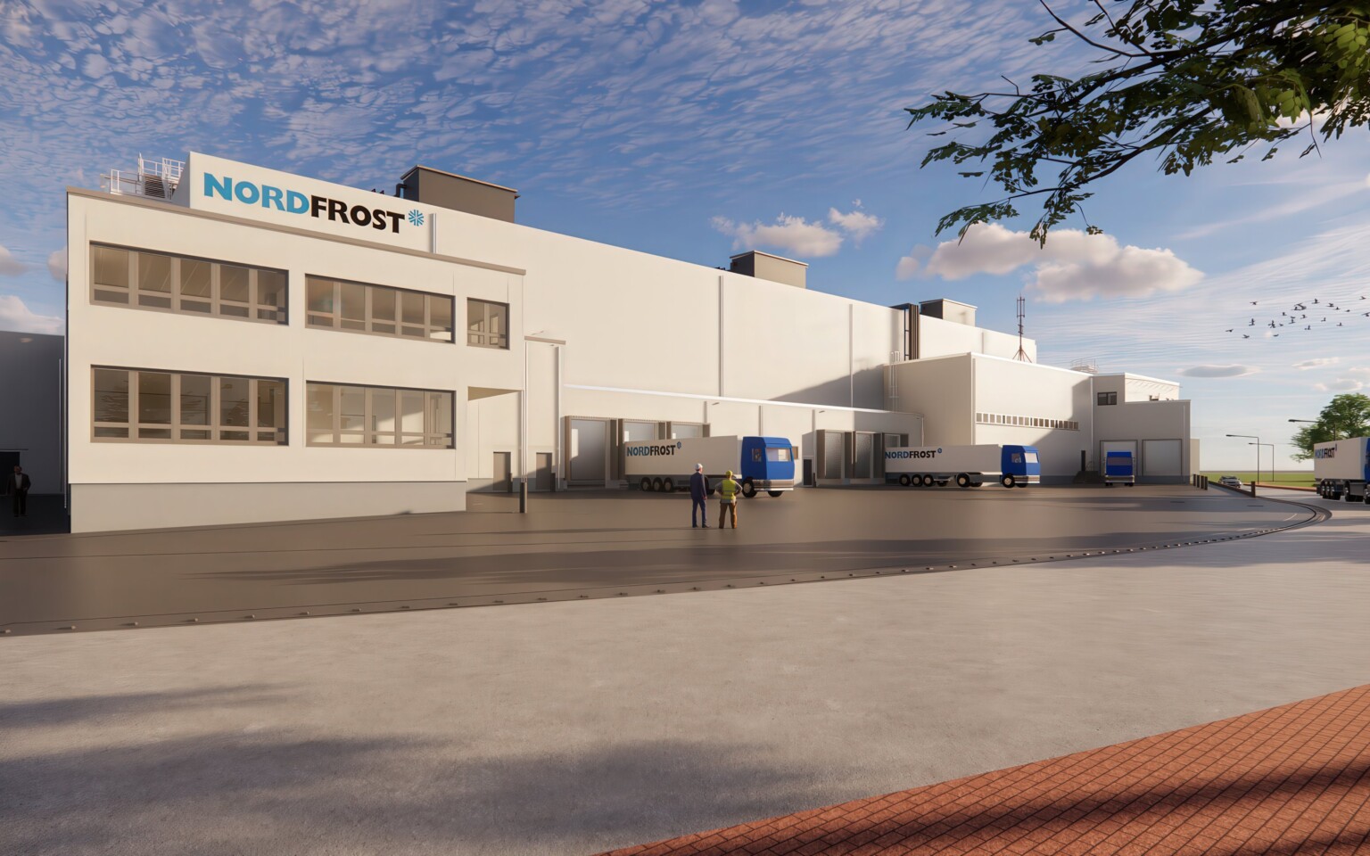 Planung und Bau eines Tiefkühl-Logistikzentrum für Nordfrost