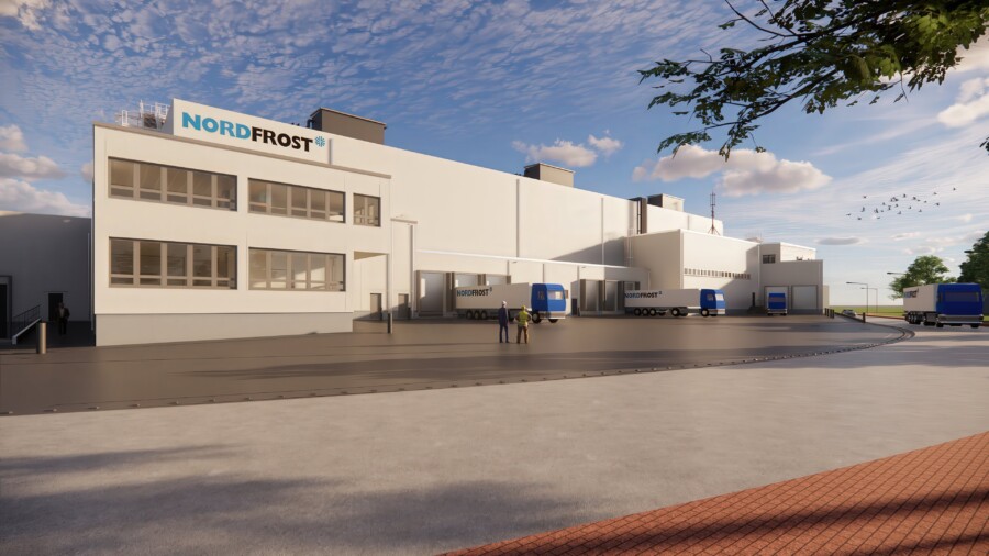 Planung und Bau eines Tiefkühl-Logistikzentrum für Nordfrost